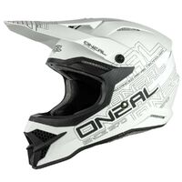Oneal 2023 3 Series Solid Flat White Helmet