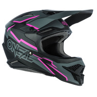 Oneal 3 Series Voltage Helmet - Black/Pink