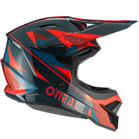 Oneal 3 Series Triz Helmet - Red/Dark Green