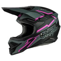 Oneal 2023 3 Series Voltage Helmet - Black/Pink - XS