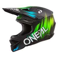 Oneal 3 SRS Voltage V.4 Helmet - Black/Green