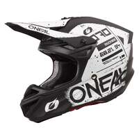 Oneal 24 5SRS Scarz V.24 Helmet - Black/White