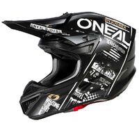 Oneal 2023 5 Series Attack Helmet - Black/White