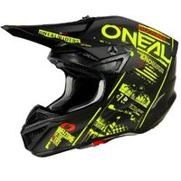 Oneal 2023 5 Series Attack Helmet - Black/Yellow