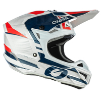 Oneal 5 Series Sleek Helmet - White/Blue/Red