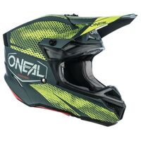 Oneal 2022 5 Series Covert Characoal Neon Yellow Helmet