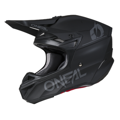 Oneal 2026 5SRS Blackout V.26 MX Helmet - Black/Grey