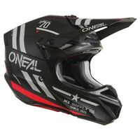 Oneal 5 SRS Squadron V.2 Helmet - Black/Grey