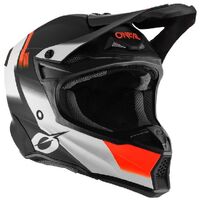 Oneal 10 Series Blur Ipex Black and Orange Helmet
