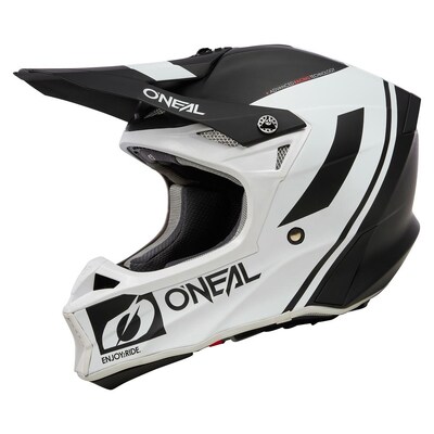 Oneal 2025 10 SRS Flow Helmet - White/Black