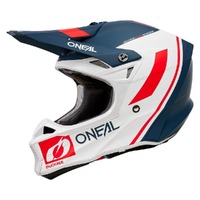 Oneal 2023 10 Series Flow Helmet - White/Red/Blue