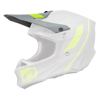 Oneal 10Srs S/P-Helm Peak Flow V.23 Gry/N-Yel