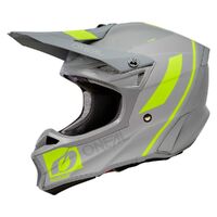 Oneal 10 SRS Flow Helmet - Grey/Yellow