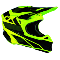 Oneal 10 SRS Compact Helmet - Black/Yellow