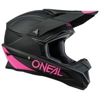 Oneal 2022 1 Series Solid Black Pink Helmet