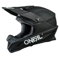 Oneal 2023 Youth 1 Series Solid Black Helmet - Unisex - Medium - Youth - Black