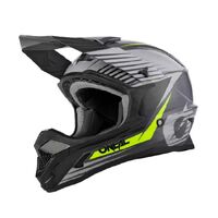 Oneal 2022 Youth 1 Series Stream Grey Neon Yellow Helmet