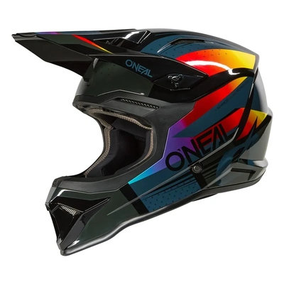 Oneal 2026 1SRS Youth RC V.26 MX Helmet - Black/Multi