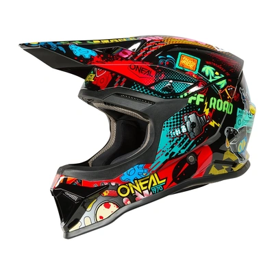 Oneal 2026 1SRS Youth Vibrant V.26 MX Helmet - Multi