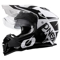 Oneal 2022 Sierra II R Black White Helmet - Unisex - Small - Adult - Black/White