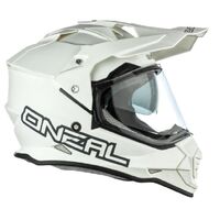 Oneal 2022 Sierra II Flat White Helmet - Unisex - X-Small - Adult - White