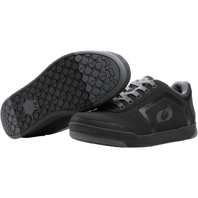 ONEAL PINNED FLAT SHOE BLK/GRY 10 (43)