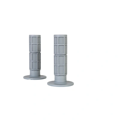 Oneal MX Pro Half Waffle Grips - Grey - 7/8''