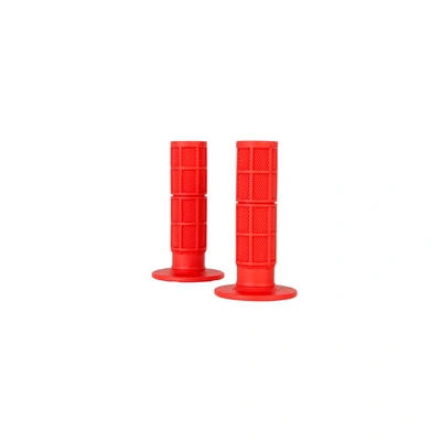 Oneal MX Pro Half Waffle Grips - Red - 7/8''