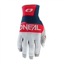Oneal 2023 Airwear Slam Grey Blue Red Gloves