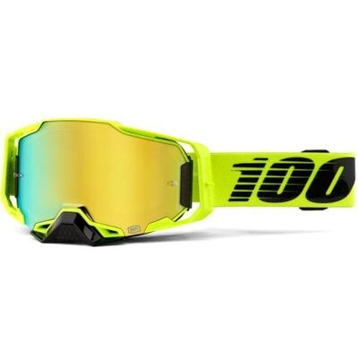 100% Armega Nuclear Goggles - Gold Mirror