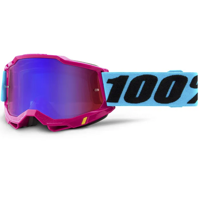 100% Accuri 2 Lefleur Goggle - Mirror Lens - Red/Blue - OS