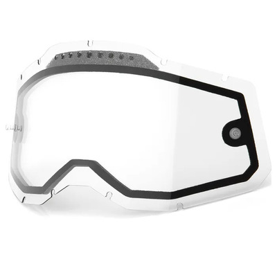 100% Racecraft2, Accuri2 & Strata2 Vented Dual Clear Lens