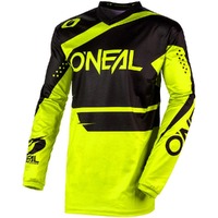 Oneal Element Racewear Black Yellow Jersey