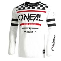 Oneal 2022 Element Squadron V.22 White Black Jersey