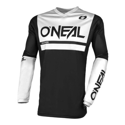 Oneal 2025 Element Threat Air Jersey - Black/White
