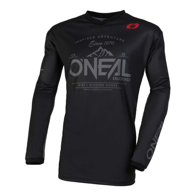Oneal 2025 Element Dirt Jersey - Black/Grey