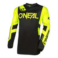 Oneal Element Racewear V.4 Jersey - Black/Neon Yellow