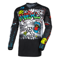 Oneal 24 Youth Element Rancid V.24 Jersey - Black/White