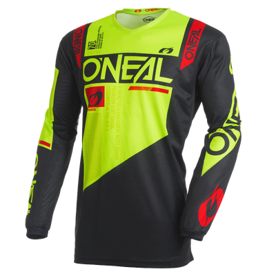 Oneal 2027 Element Factor Jersey - Black/Neon