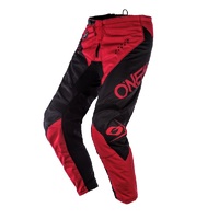Oneal Youth Element Racewear Pants - Black/Red