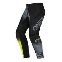 Oneal 2022 Element Racewear V.22 Pants - Black/Grey/Yellow