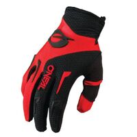 Oneal 2023 Youth Element Red Black Gloves