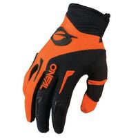 Oneal 2023 Youth Element Orange Black Gloves