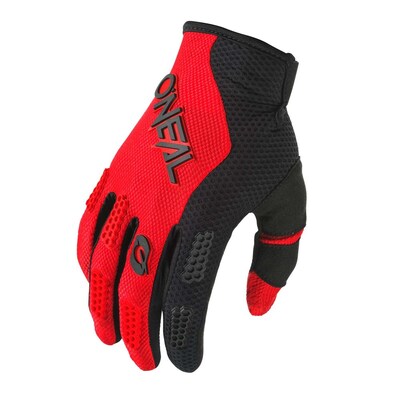 Oneal 2025 Element Racewear Gloves - Black/Red