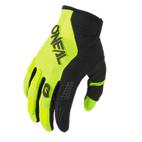 Oneal 24 Youth Element Racewear V.24  Gloves - Black/Neon Yellow
