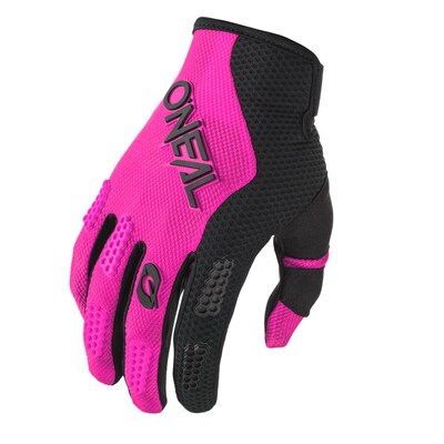 Oneal 2025 Womens Element Racewear Gloves - Black/Pink