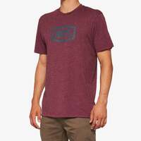 100% Icon Tee - Maroon