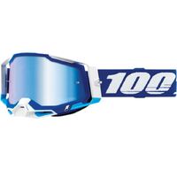 100% Racecraft 2 Blue Mirror Goggles