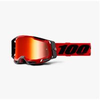 100% Racecraft 2 Red Mirror Goggles