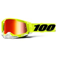 100% Racecraft2 Goggle - Yellow/Mirror Red Lens